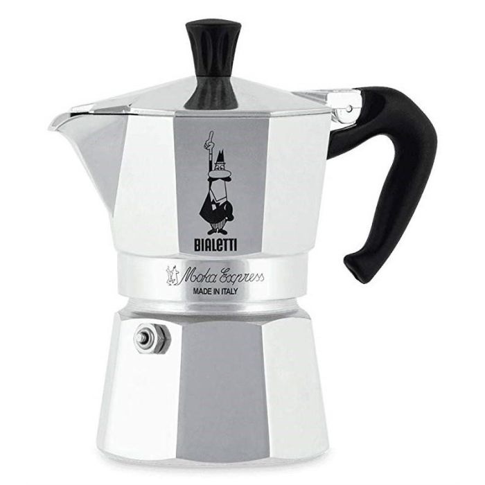 Cafetera Italiana Bialetti 0001161 Plateado 60 ml 0 Cafetera Italiana Bialetti 0001161 Plateado 60 ml 0