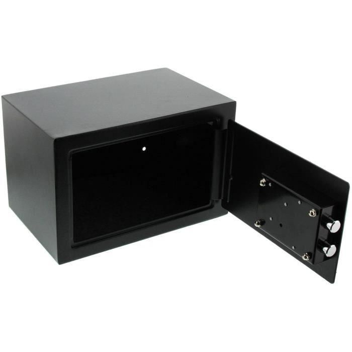 BURG-WÄCHTER Favor S3 K Caja Fuerte de Seguridad con Cerradura de Llave de Doble Bit, Pared Simple Robusta, 2 Llaves 3 BURG-WÄCHTER Favor S3 K Caja Fuerte de Seguridad con Cerradura de Llave de Doble Bit, Pared Simple Robusta, 2 Llaves 3