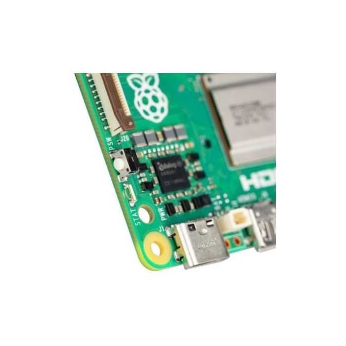 Raspberry Pi 5 4GB RAM Procesador Quad-Core 2.4GHz 64-bit Cortex-A76 Doble HDMI 4K Dual Band WiFi Bluetooth 5.0 PCIe 2.0 5