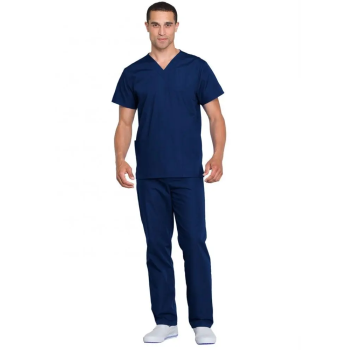 Cherokee Pijama de Casaca y Pantalón Azul Talla L