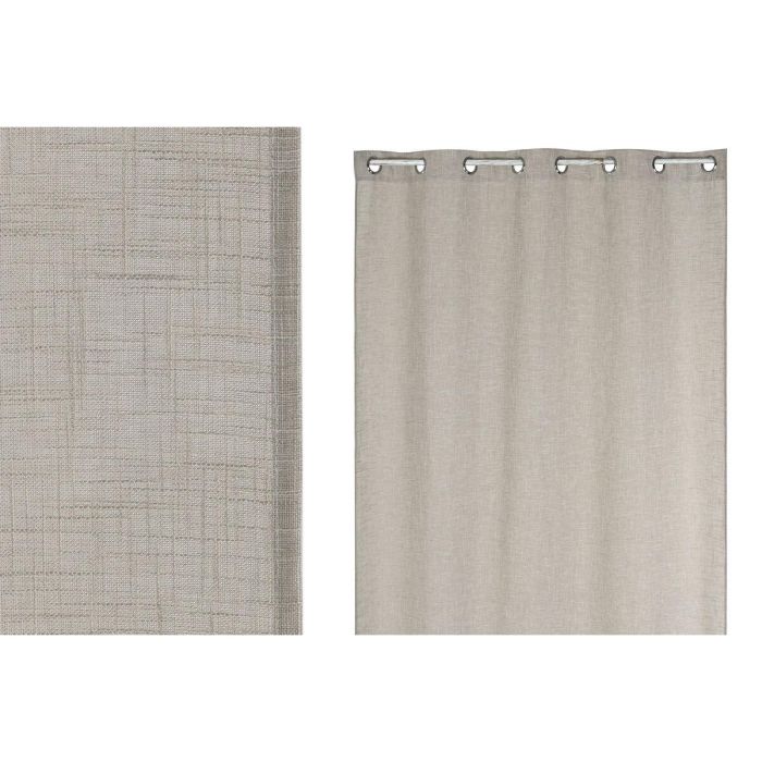 Cortina Urban DKD Home Decor Beige 260 x 260 x 140 cm 1