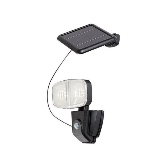 RABALUX RAB-77012 Aplique Exterior Solar Zlarin LED 12W 700Lm 4000K Sensor Movimiento IP44 Negro 2