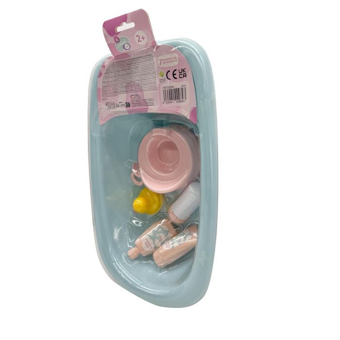 Bañera Azul Para Muñecos Con 7 Complementos T00989 Tachan 2 Bañera Azul Para Muñecos Con 7 Complementos T00989 Tachan 2