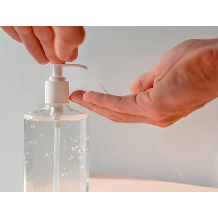 Señal Serigrafiada 1 Tinta Azul Es Obligatorio El Uso De Gel Desinfectante 3