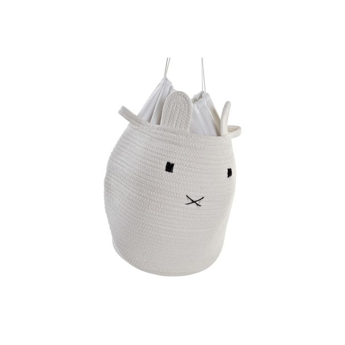 Cesta Ropa Baby DKD Home Decor Blanco 35 x 49 x 35 cm Set de 2 3 Cesta Ropa Baby DKD Home Decor Blanco 35 x 49 x 35 cm Set de 2 3