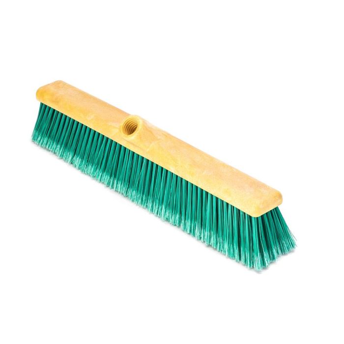 Universal Cepillo barrendero base p.p.500 PVC sin mango 1553, 53x8x13 cm, plástico reciclado/fibra sintética