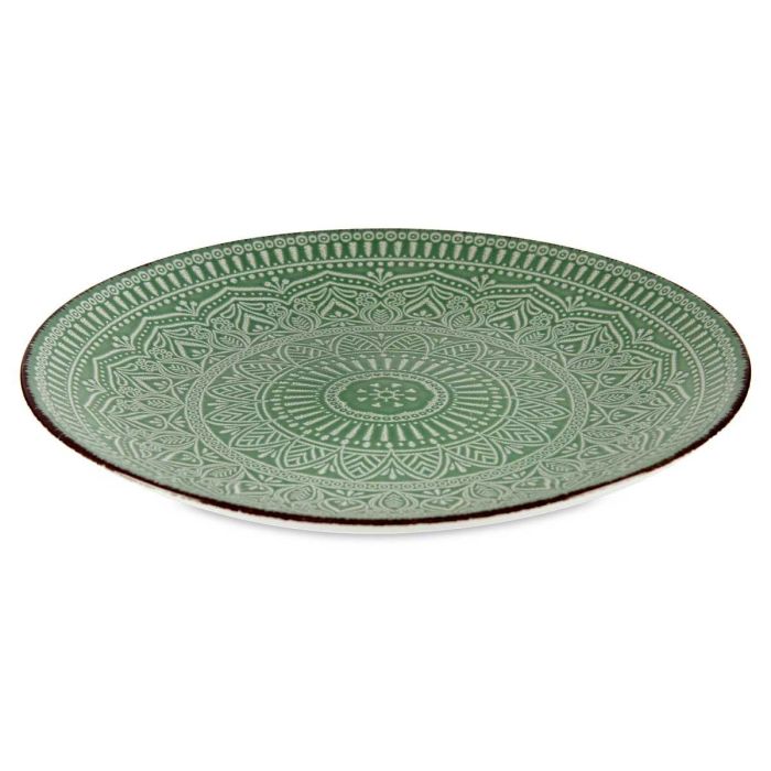 Plato Relieve Llano Verde 27Cm Vessia (24 Unidades) 2 Plato Relieve Llano Verde 27Cm Vessia (24 Unidades) 2