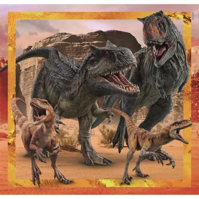 Puzzle CLEMENTONI 3x48 piezas - Jurassic World 1 Puzzle CLEMENTONI 3x48 piezas - Jurassic World 1
