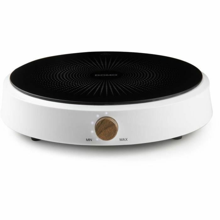 Domo DO30112IP Placa de Inducción 2000 W 1 Quemador Diseño Redondo Blanco