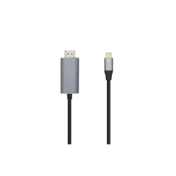 AISENS - CABLE CONVERSOR USB-C A HDMI NEGRO, 1.8M 0 AISENS - CABLE CONVERSOR USB-C A HDMI NEGRO, 1.8M 0
