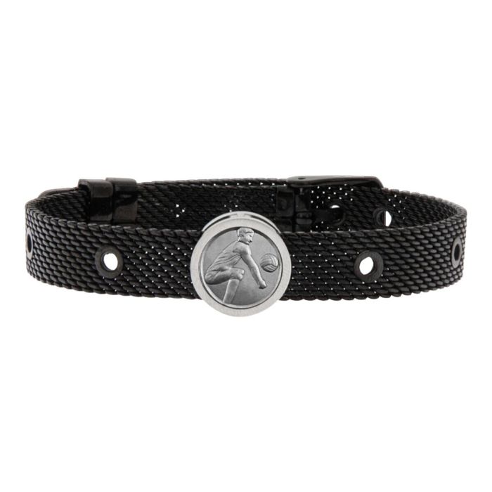 Pulsera Unisex VolleyBall Player Talent Jewels TJA-1-12-03-2-235 Negro 0 Pulsera Unisex VolleyBall Player Talent Jewels TJA-1-12-03-2-235 Negro 0