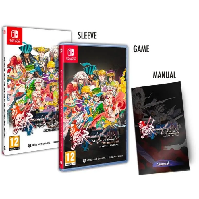 Just For Games JUS1738147067554 Romancing SaGa Minstrel Song - Remasterizado Internacional - Juego Nintendo Switch 1 Just For Games JUS1738147067554 Romancing SaGa Minstrel Song - Remasterizado Internacional - Juego Nintendo Switch 1