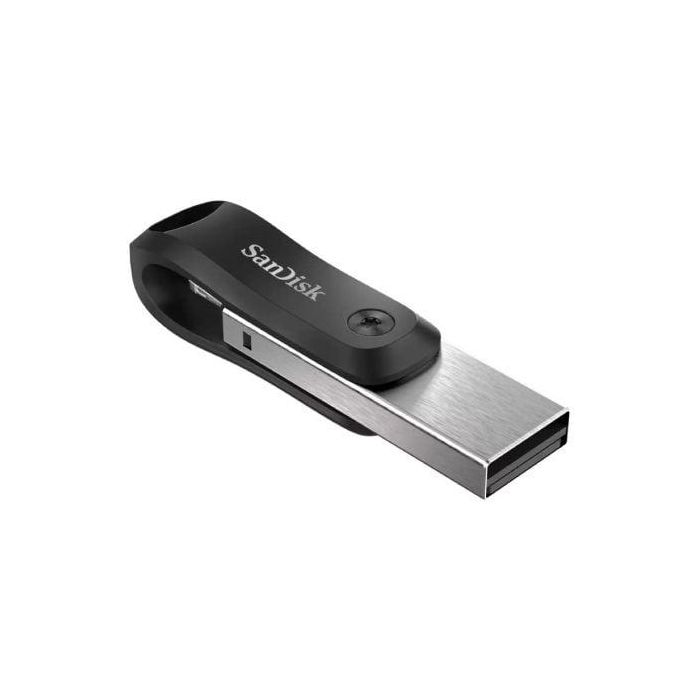 Sandisk SDIX60N-128G-GN6NE Pendrive iXpand Go 128GB USB 3.0 - Copia de seguridad automática y libera espacio en iPhone 1