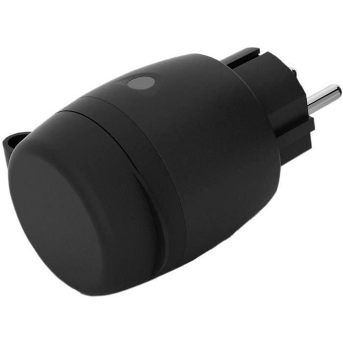 Pack de 2 enchufes con mando a distancia para exterior + mando a distancia - GAO - 230 V - Negro 4 Pack de 2 enchufes con mando a distancia para exterior + mando a distancia - GAO - 230 V - Negro 4