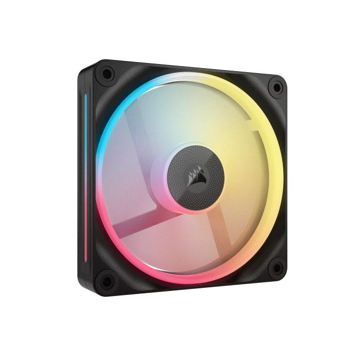 Corsair LX120R iCUE LINK Ventilador de Caja 120mm RGB PWM 2400 RPM 70 CFM Negro