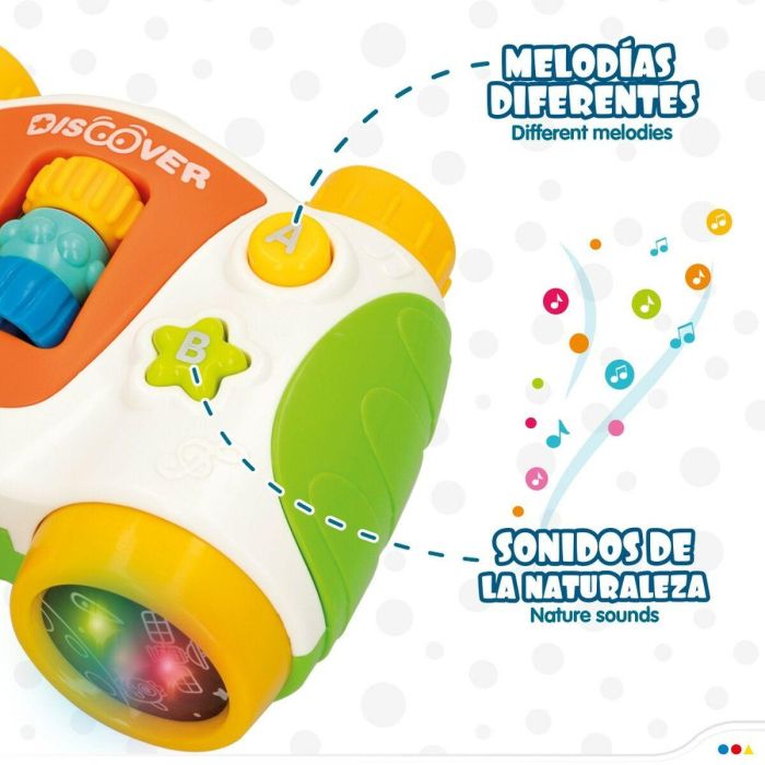 Juguete Interactivo para Bebés Colorbaby Prismáticos 13,5 x 6 x 10,5 cm (6 Unidades) 3 Juguete Interactivo para Bebés Colorbaby Prismáticos 13,5 x 6 x 10,5 cm (6 Unidades) 3