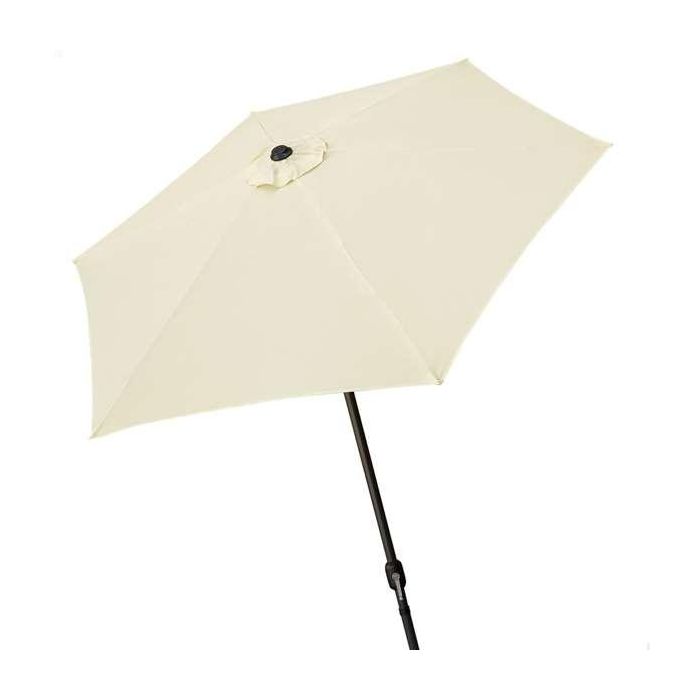 Sombrilla Aktive 250 x 235 x 250 cm Aluminio Crema Sombrilla Aktive 250 x 235 x 250 cm Aluminio Crema