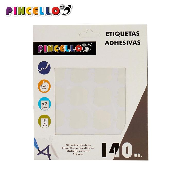 Etiquetas Adhesivas 22X49Mm Manzanas 7P Pincello (120 Unidades) 1 Etiquetas Adhesivas 22X49Mm Manzanas 7P Pincello (120 Unidades) 1