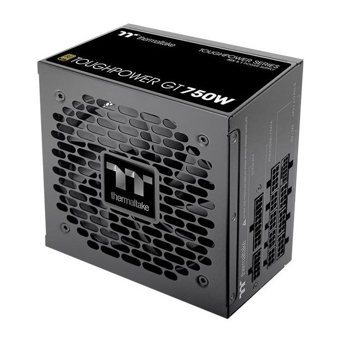 Thermaltake Toughpower Gt Fuente de Alimentación 750W para PC/Servidor ATX 24-pin con Certificación 80 PLUS Gold y Ventilador Activo 12cm Negro 2