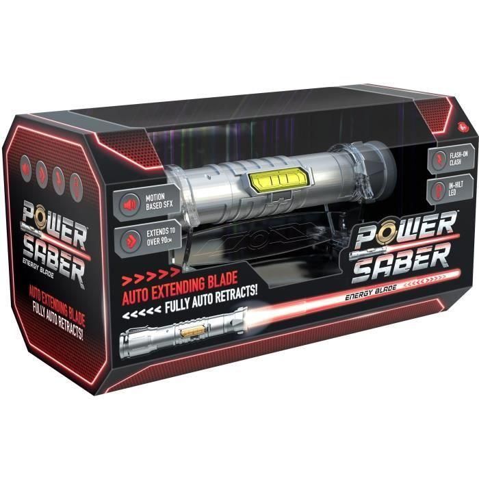Goliath GOL8720077316195 Power Sabre Red - Sable de Juguete Retráctil y Contraíble 1:1 para Niños +8 años Goliath GOL8720077316195 Power Sabre Red - Sable de Juguete Retráctil y Contraíble 1:1 para Niños +8 años