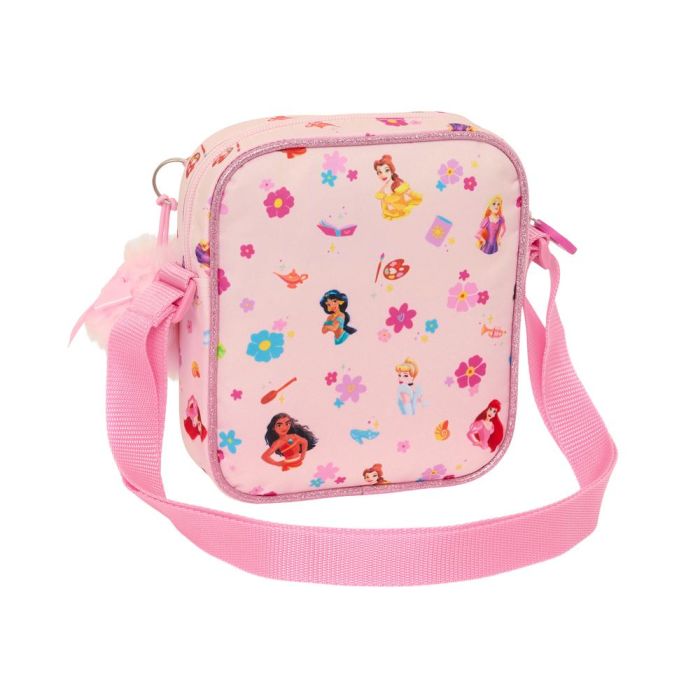 Bolso Bandolera Disney Princess Summer adventures Rosa 16 x 18 x 4 cm 1