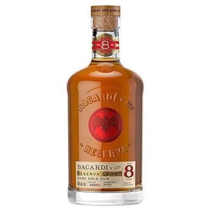 Bacardi - Anejo 4 - Ron Viejo - 40.0% Vol. - 70 cl 1