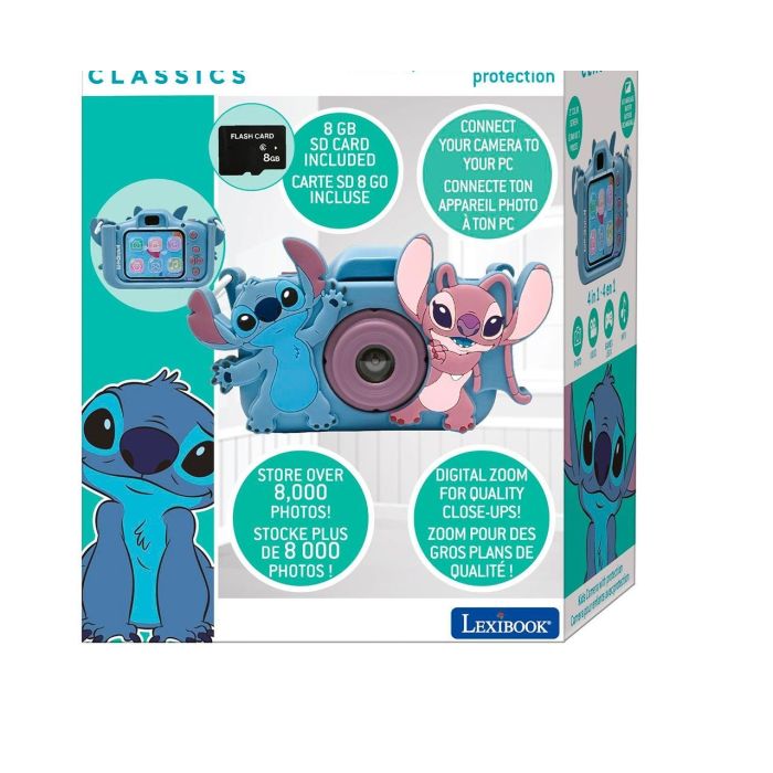 Cámara Infantil Disney Stitch Dj078D Lexibook 2