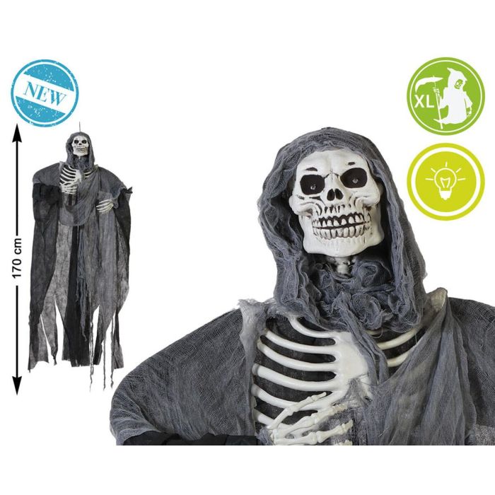 Decoración para Halloween Esqueleto 170 x 145 cm 1 Decoración para Halloween Esqueleto 170 x 145 cm 1