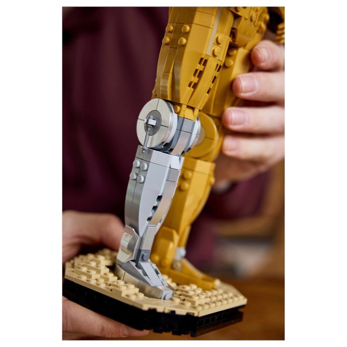 Lego Star Wars 75398 C-3PO Minifigura de Droide para Construir Kit de Modelo para Adultos