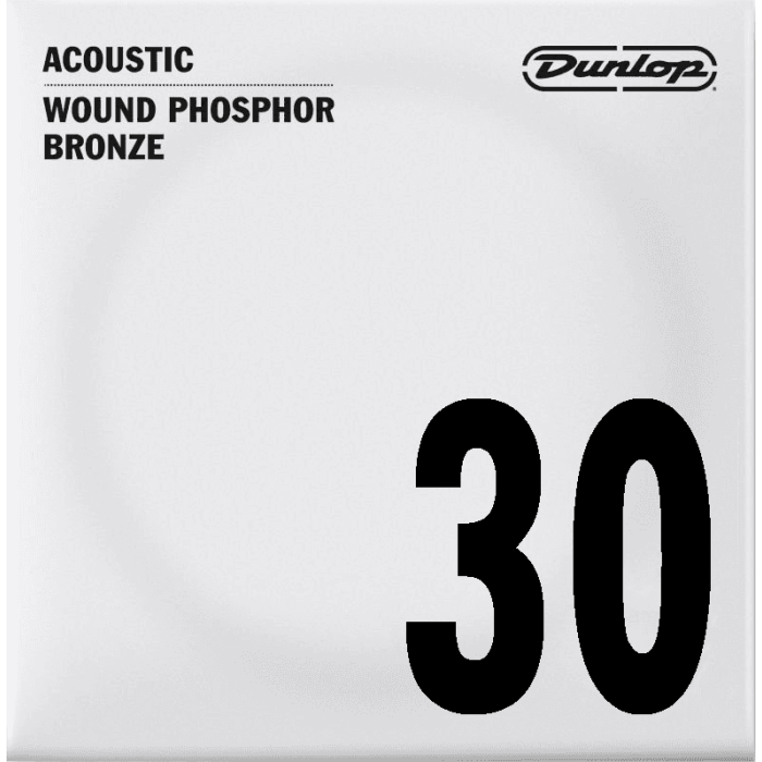 Cuerda Acústica Dunlop 92/8 Phosphor Bronze .030 1 Cuerda Acústica Dunlop 92/8 Phosphor Bronze .030 1