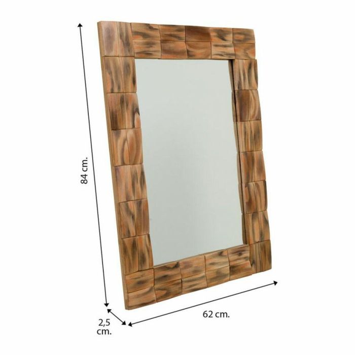 Espejo de pared Alexandra House Living Natural 84 x 2 x 62 cm Rectangular 1