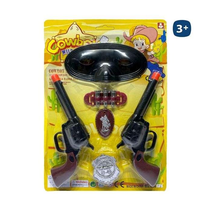 My Other Me Pistola Vaquero Con Antifaz Y Accesorios 22x31 cm