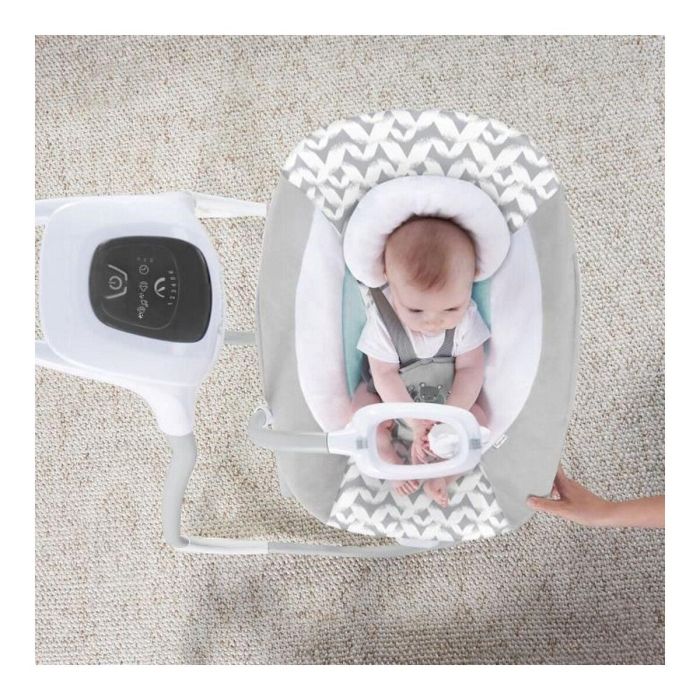 Mecedora Ingenuity 2-in-1 Swing Lounger - Raylan Gris Blanco 3 Mecedora Ingenuity 2-in-1 Swing Lounger - Raylan Gris Blanco 3