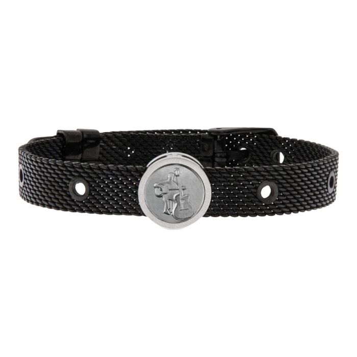 Pulsera Unisex Guitarist Talent Jewels TJA-4-03-03-2-235 Negro 0 Pulsera Unisex Guitarist Talent Jewels TJA-4-03-03-2-235 Negro 0