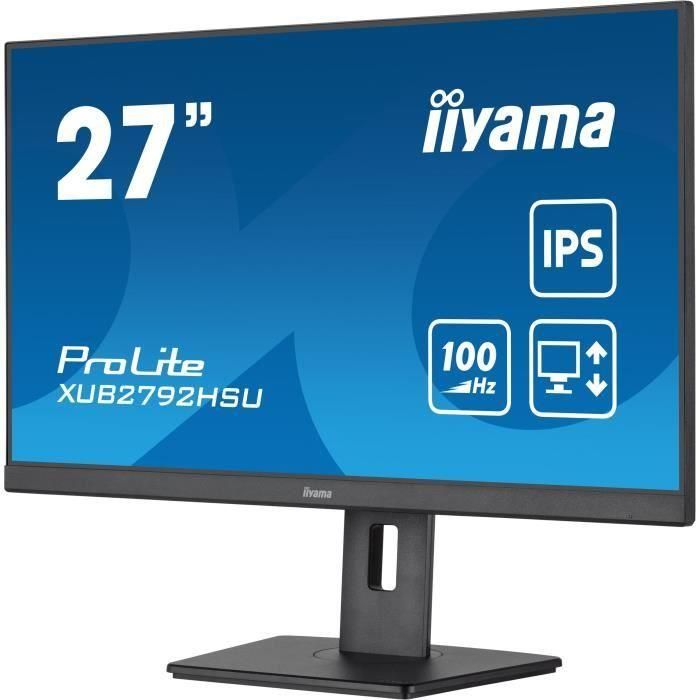 iiyama XUB2792HSU-B6 pantalla para PC 68,6 cm (27") 1920 x 1080 Pixeles Full HD LED Negro 2