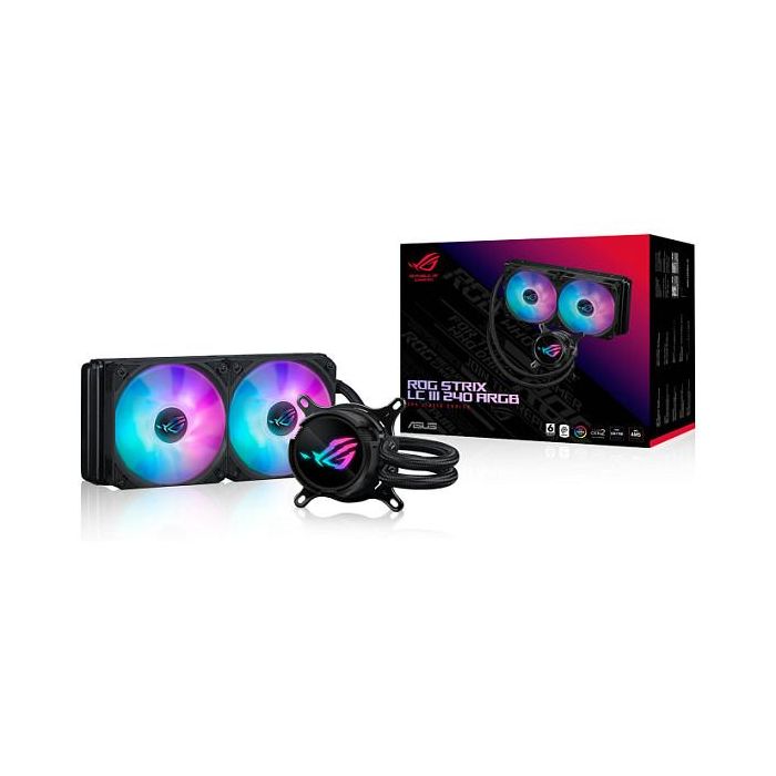 Asus ROG Strix LC III 240 ARGB Kit Refrigeración Líquida Negro 12cm 6