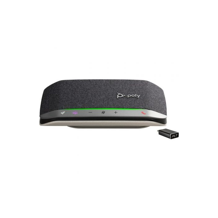Poly 7F0J8AA Altavoz Portátil para Conferencias Sync 20-M USB-Bluetooth Certificado Microsoft Teams Batería 20h Negro Poly 7F0J8AA Altavoz Portátil para Conferencias Sync 20-M USB-Bluetooth Certificado Microsoft Teams Batería 20h Negro