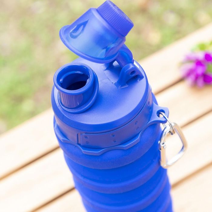 Botella Plegable de Silicona Bentle InnovaGoods 5 Botella Plegable de Silicona Bentle InnovaGoods 5