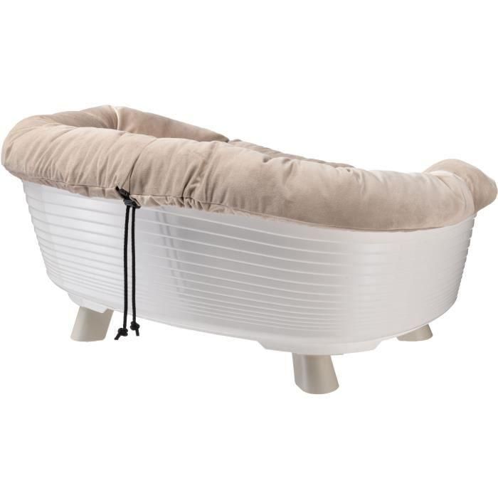Ferplast FER8010690210018 Cesta Sofá Trono 6 para mascotas con cojín blanco 1 Ferplast FER8010690210018 Cesta Sofá Trono 6 para mascotas con cojín blanco 1