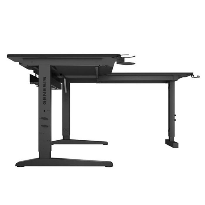 GENESIS NDS-2295 Escritorio Gaming Holm Modular Corner Negro, Ajustable en Altura 70-90cm, Iluminación LED RGB, Ergonómico 8 GENESIS NDS-2295 Escritorio Gaming Holm Modular Corner Negro, Ajustable en Altura 70-90cm, Iluminación LED RGB, Ergonómico 8