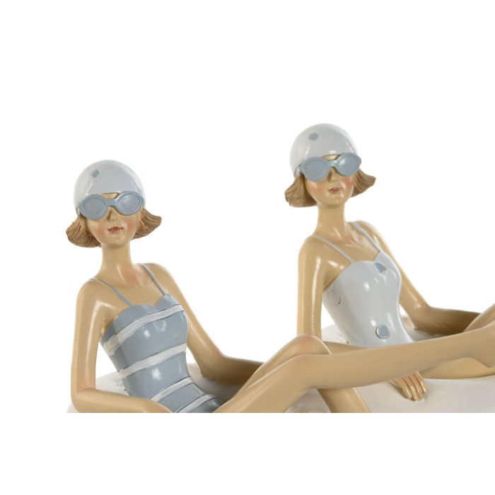 Figura Mediterraneo DKD Home Decor Azul Celeste Blanco 10 x 10.5 x 17.5 cm (2 Unidades) Figura Mediterraneo DKD Home Decor Azul Celeste Blanco 10 x 10.5 x 17.5 cm (2 Unidades)