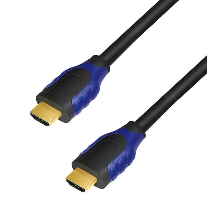 Cable hdmi 3m 2.0 con ethernet, 4k2k/60hz, negro