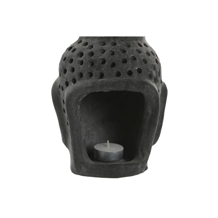 DKD Home Decor Portavela Indo 1c25 Terracota Buda 20 x 25 x 20 cm (4 Unidades) 2