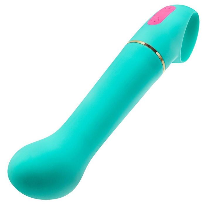 Vibrador Punto G Blush Aria Verde 10 Vibrador Punto G Blush Aria Verde 10
