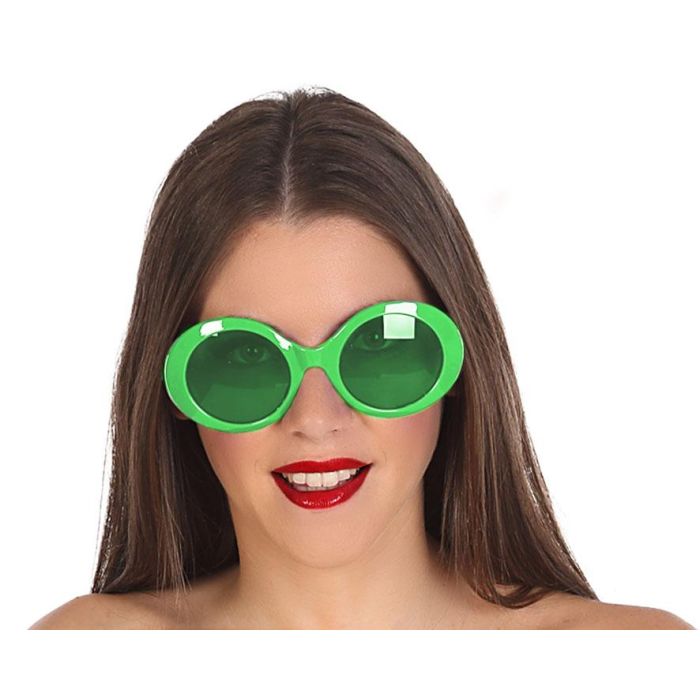 Gafas Carnaval Verdes Mujer Adulto