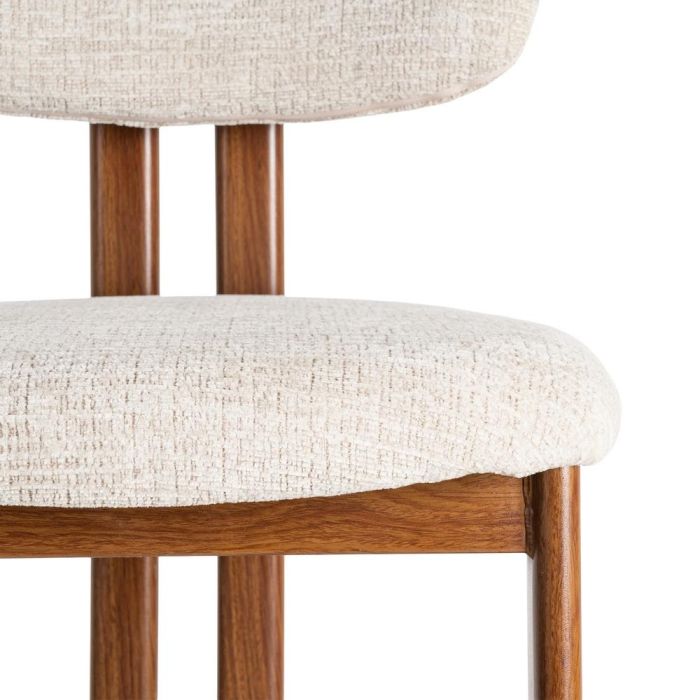 Taburete 75 cm Beige Tejido-Metal 50 X 47 X 109 cm