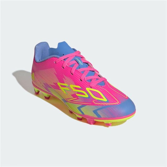 Botas de Fútbol para Niños Adidas F50 Club Fg/Mg Fucsia 3
