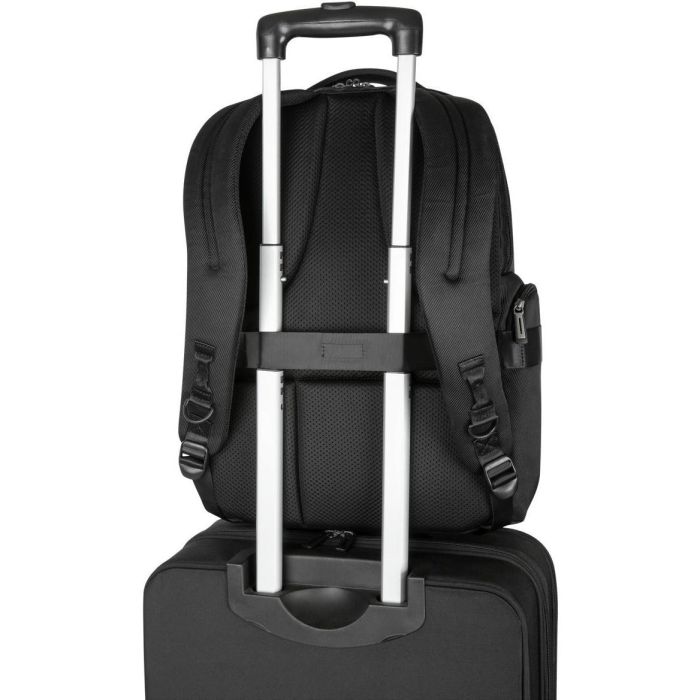 Targus TBB618GL Mochila Mobile Elite para Portátil 15.6"-16", Compartimento para Tablet, Múltiples Bolsillos, Negro 10 Targus TBB618GL Mochila Mobile Elite para Portátil 15.6"-16", Compartimento para Tablet, Múltiples Bolsillos, Negro 10