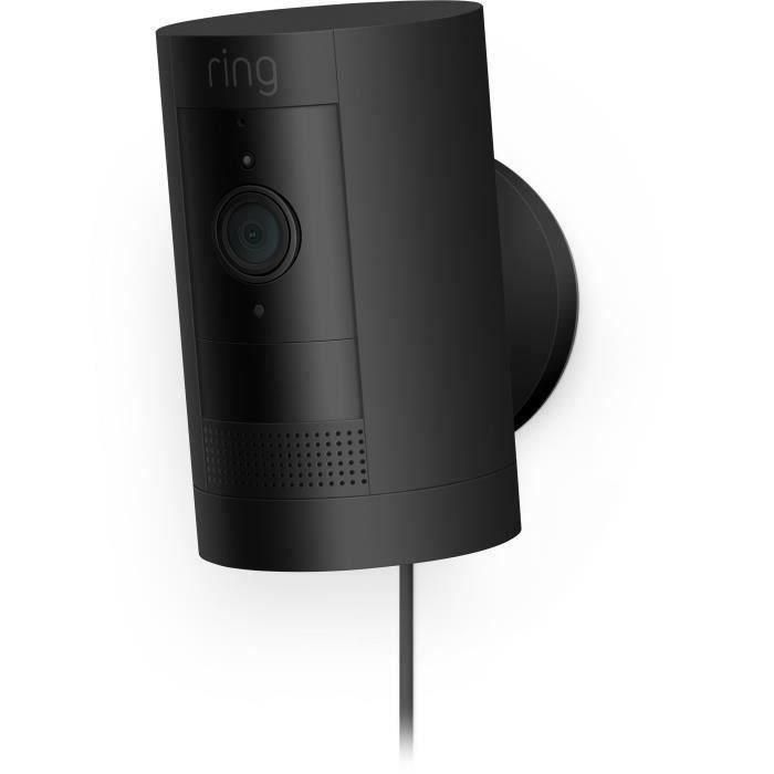 Cámara de vigilancia RING Stick Up Plug-in, blanca, 2023, UE 1