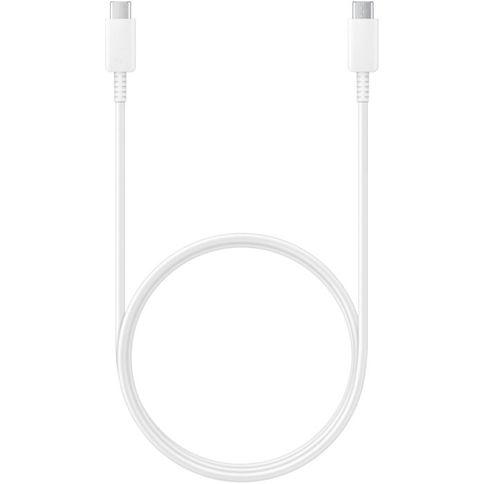 Samsung EP-DN975 Cable USB-C a USB-C, 1m, 5A/100W, Blanco